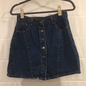 Jean skirt